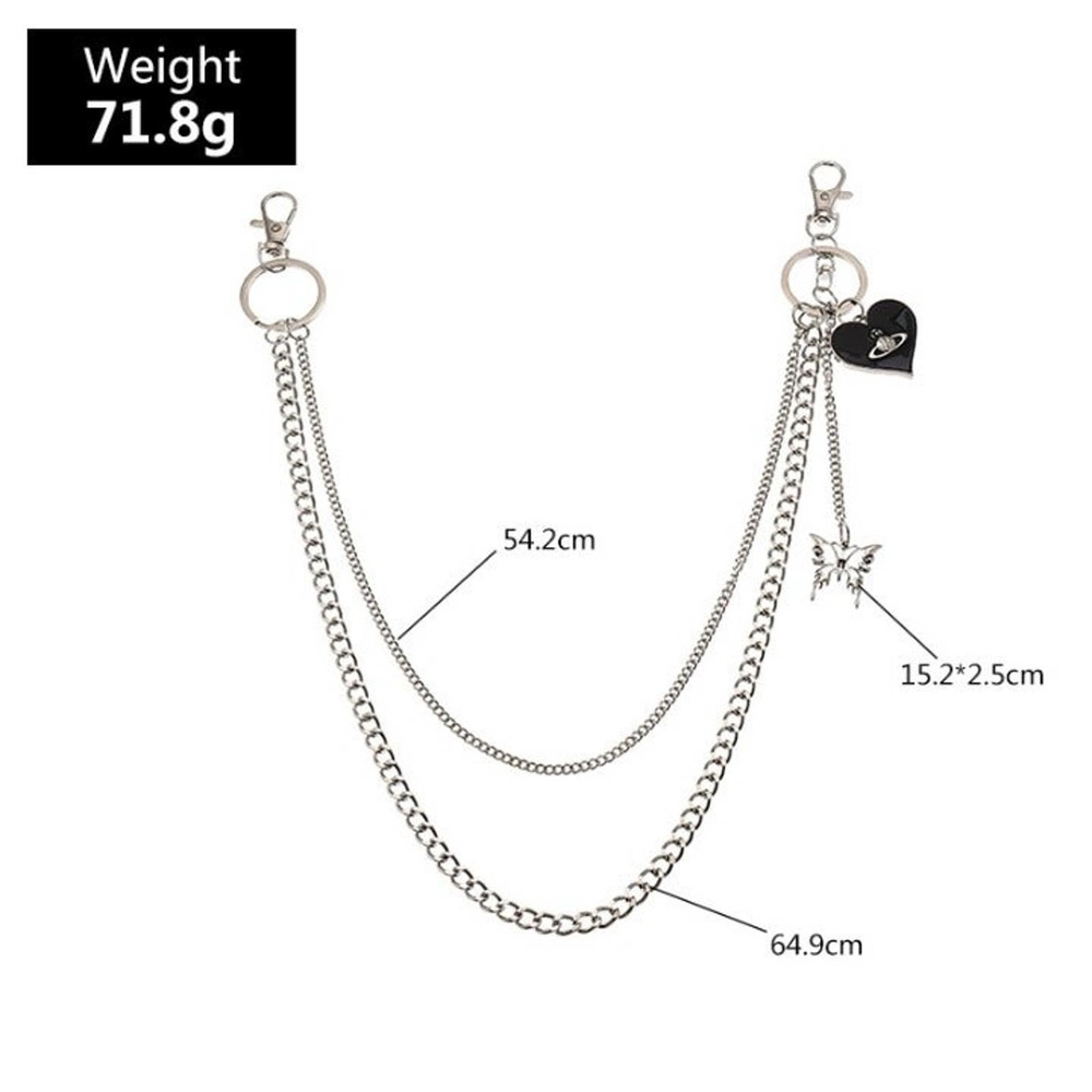 Waist Chain Hip Hop Fashion Jewelry Metal - Picture 6 of 6